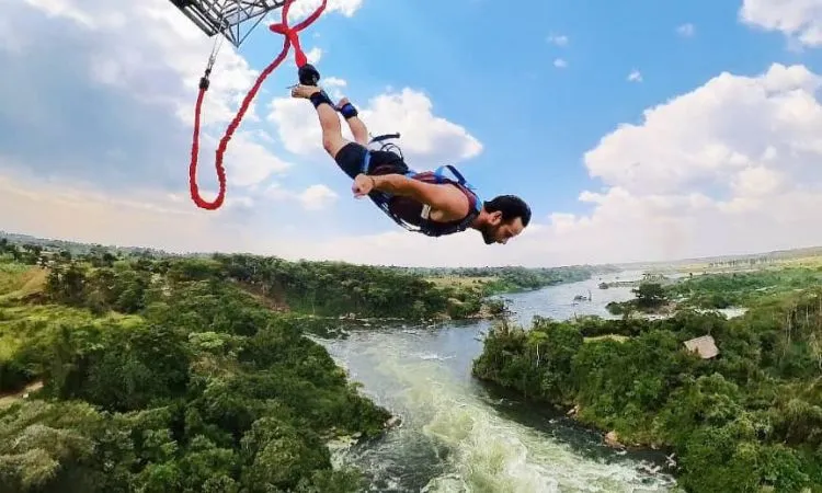 A private island escape with suites overlooking the Nile Rapids.